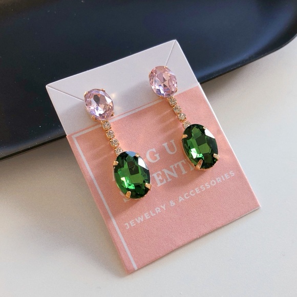 3/$35 Crystal Drop Earrings - Picture 5 of 6